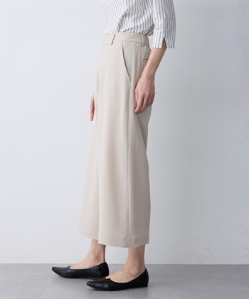 A/C DESIGN BY ALPHA CUBIC ストレッチジョーゼットワイドパンツ【接触冷感・UVカット・吸水速乾・セットアップ対応】_subthumb_7