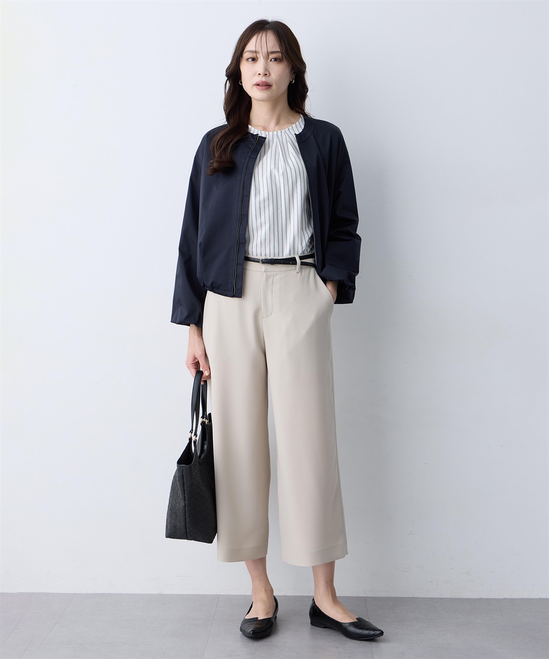 A/C DESIGN BY ALPHA CUBIC ストレッチジョーゼットワイドパンツ【接触冷感・UVカット・吸水速乾・セットアップ対応】_sub_17