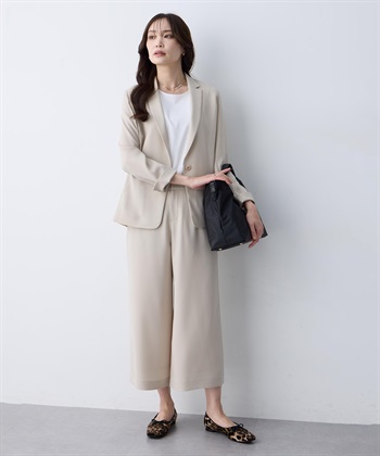 A/C DESIGN BY ALPHA CUBIC ストレッチジョーゼットワイドパンツ【接触冷感・UVカット・吸水速乾・セットアップ対応】_subthumb_19