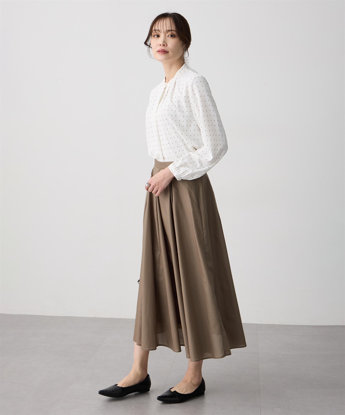 A/C DESIGN BY ALPHA CUBIC フロントプリーツスカート_sub_11