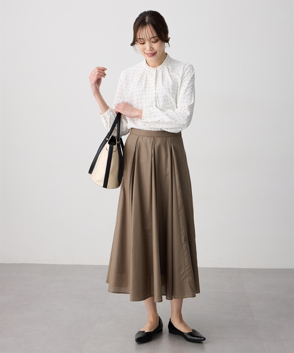 A/C DESIGN BY ALPHA CUBIC フロントプリーツスカート_sub_13