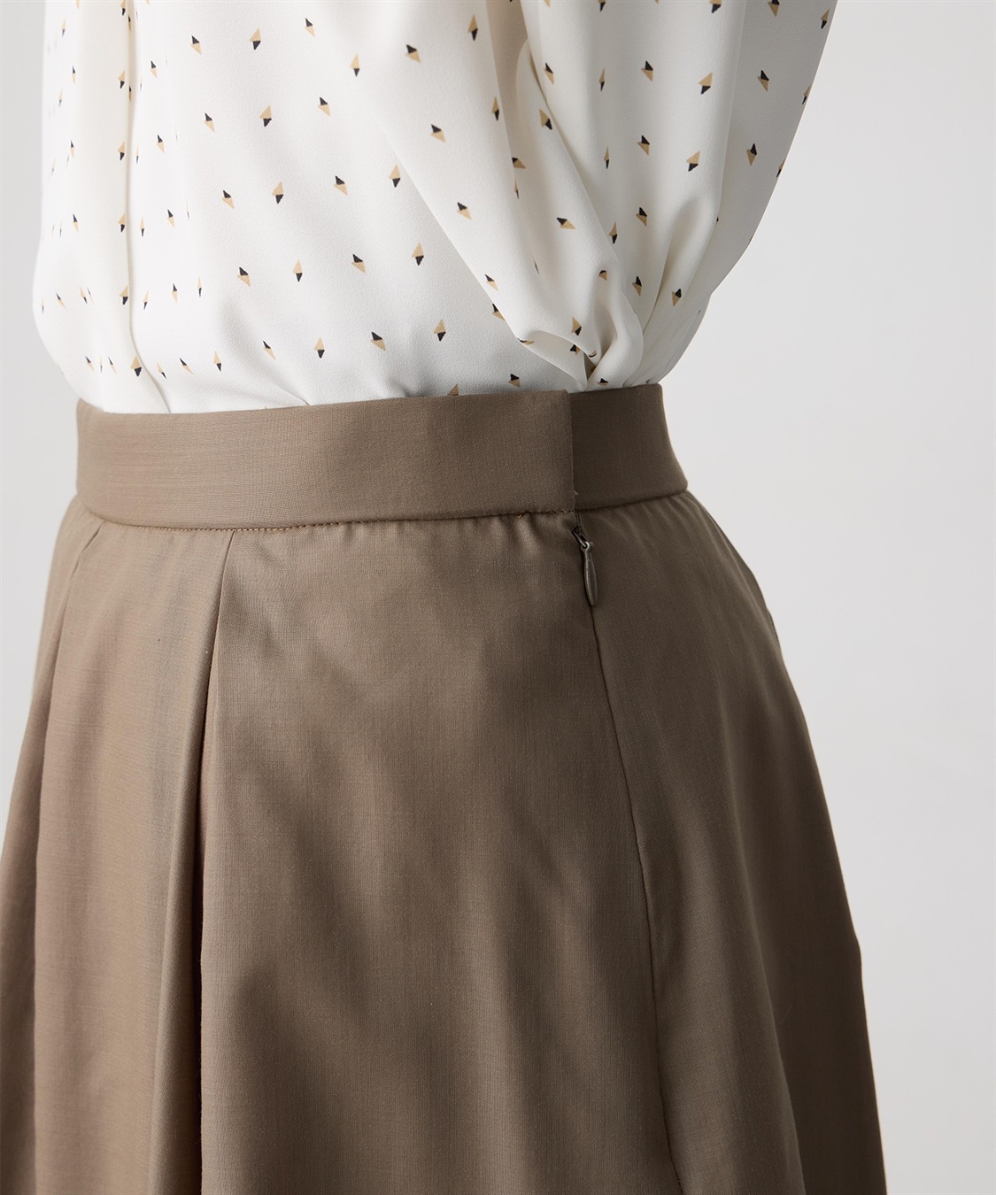 A/C DESIGN BY ALPHA CUBIC フロントプリーツスカート_sub_15