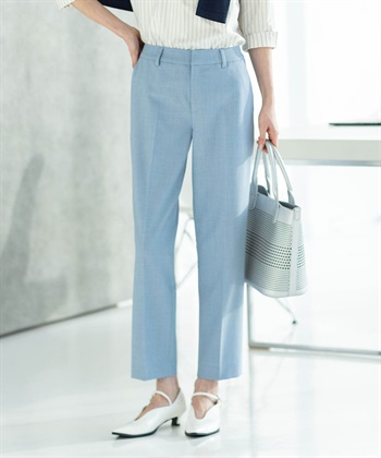 A/C DESIGN BY ALPHA CUBIC ストレッチテーパードパンツ【後ろウエストゴム】_subthumb_1