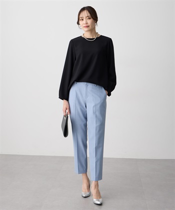 A/C DESIGN BY ALPHA CUBIC ストレッチテーパードパンツ【後ろウエストゴム】_subthumb_17