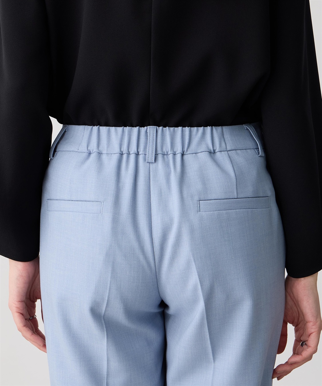 A/C DESIGN BY ALPHA CUBIC ストレッチテーパードパンツ【後ろウエストゴム】_sub_22