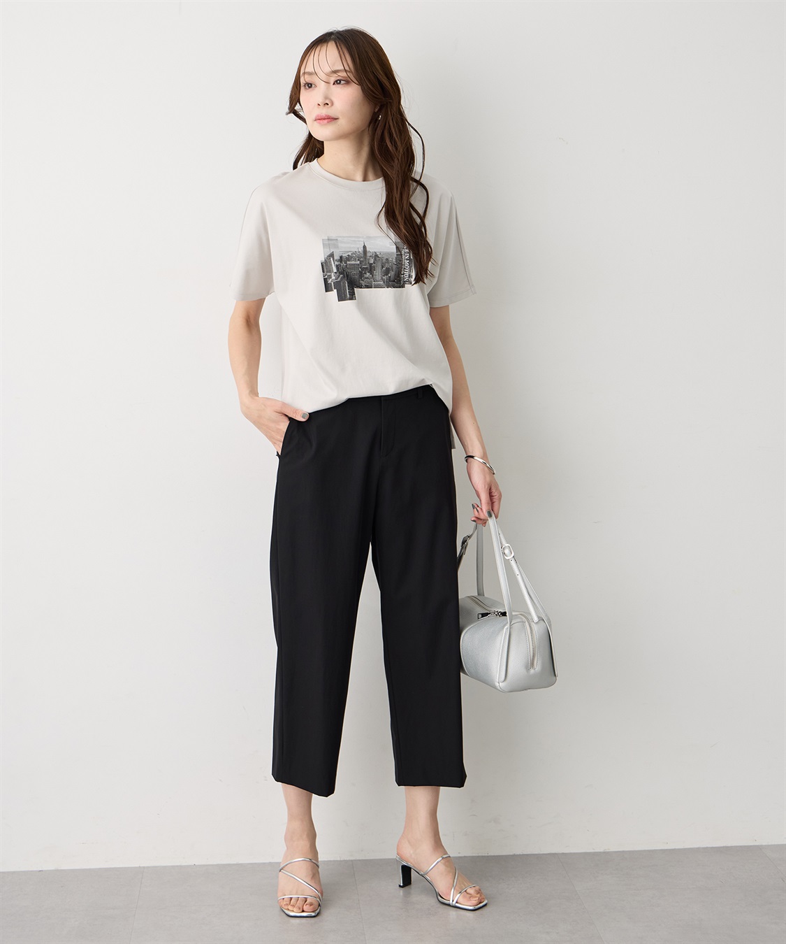 A/C DESIGN BY ALPHA CUBIC ストレッチワイドパンツ【接触冷感・後ろウエストゴム】_sub_10