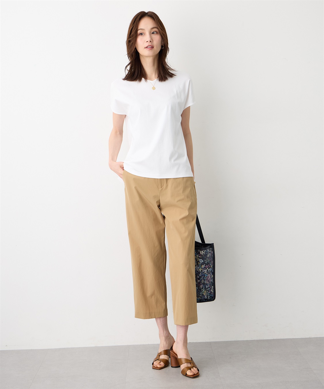 A/C DESIGN BY ALPHA CUBIC ストレッチワイドパンツ【接触冷感・後ろウエストゴム】_sub_14