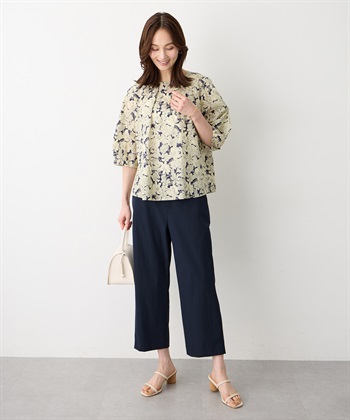 A/C DESIGN BY ALPHA CUBIC ストレッチワイドパンツ【接触冷感・後ろウエストゴム】_subthumb_20