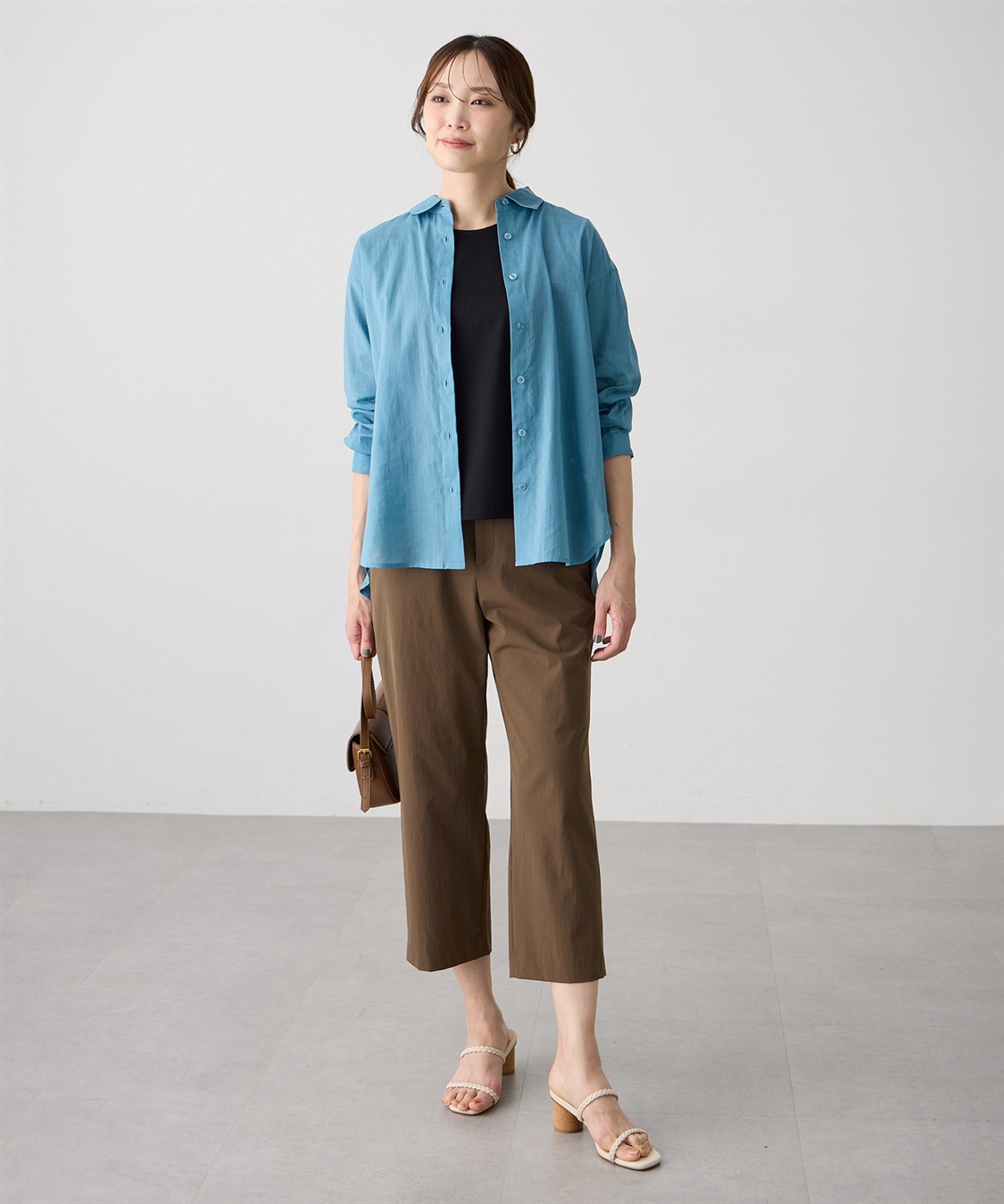 A/C DESIGN BY ALPHA CUBIC ストレッチワイドパンツ【接触冷感・後ろウエストゴム】_sub_22