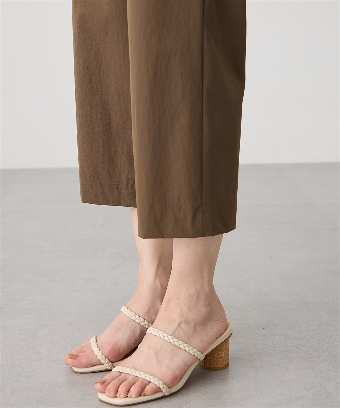 A/C DESIGN BY ALPHA CUBIC ストレッチワイドパンツ【接触冷感・後ろウエストゴム】_sub_29