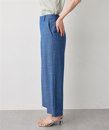 A/C DESIGN BY ALPHA CUBIC デニムライクストレッチワイドパンツ【後ろウエストゴム】_subthumb_2