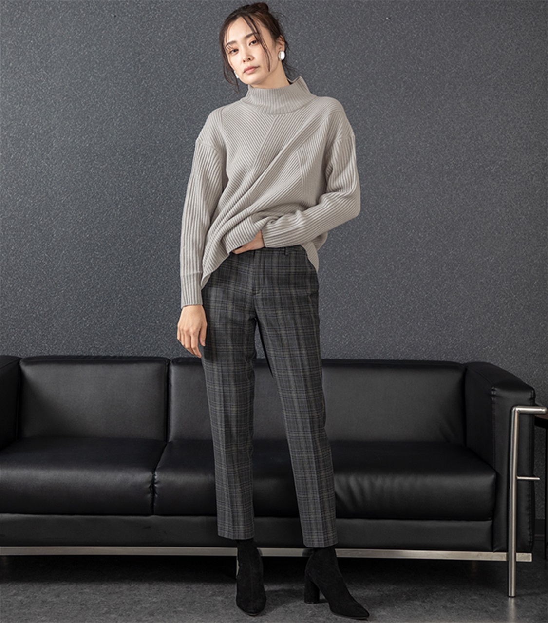 A/C DESIGN BY ALPHA CUBIC ローズオイル加工テーパードパンツ_sub_11