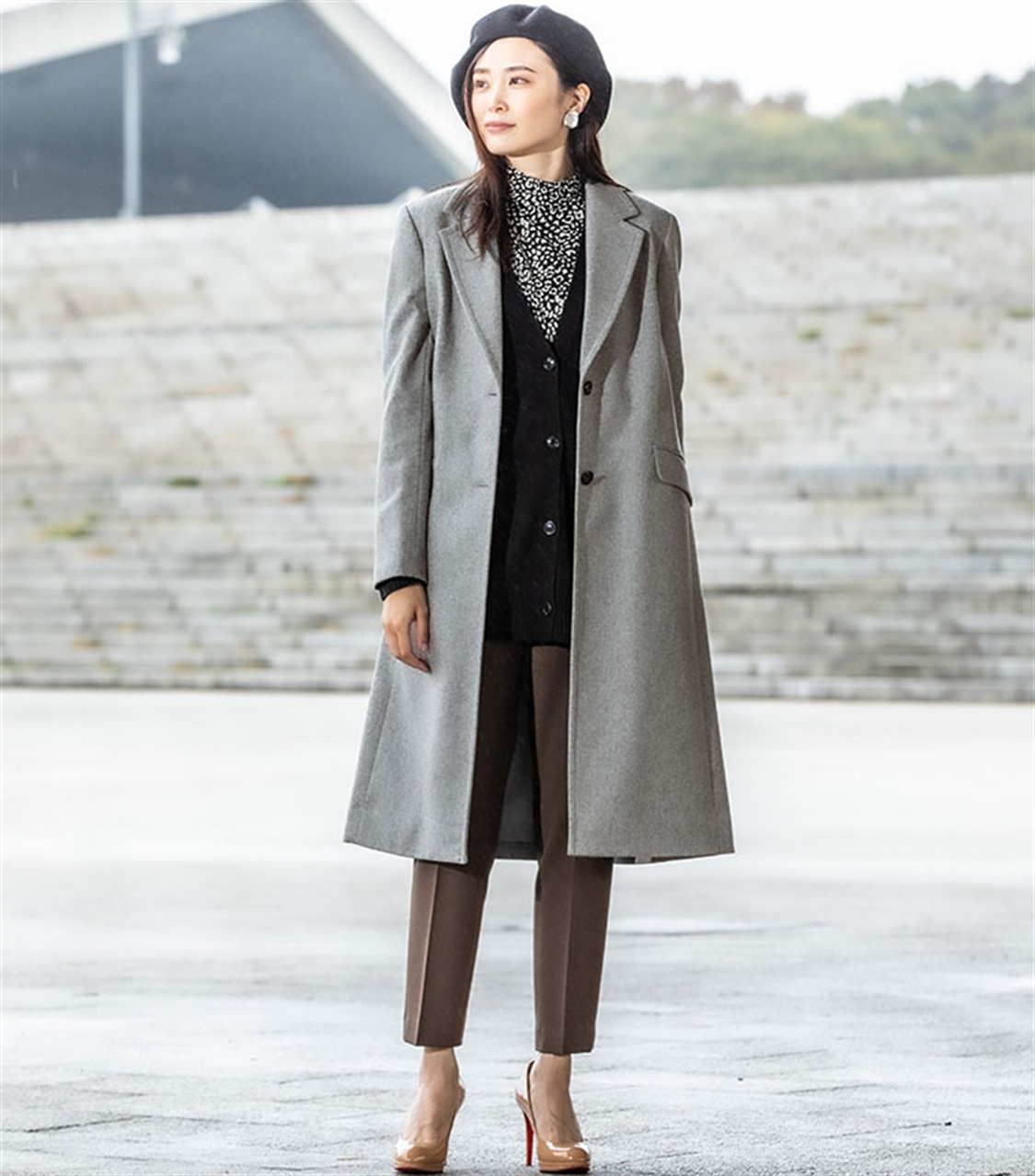 A/C DESIGN BY ALPHA CUBIC ローズオイル加工テーパードパンツ_sub_13