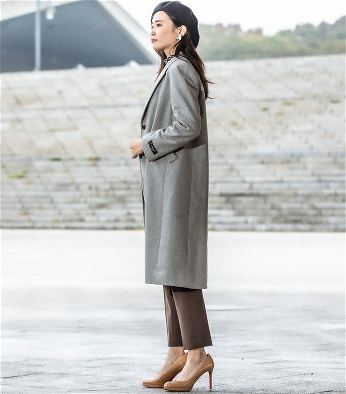 A/C DESIGN BY ALPHA CUBIC ローズオイル加工テーパードパンツ_sub_14