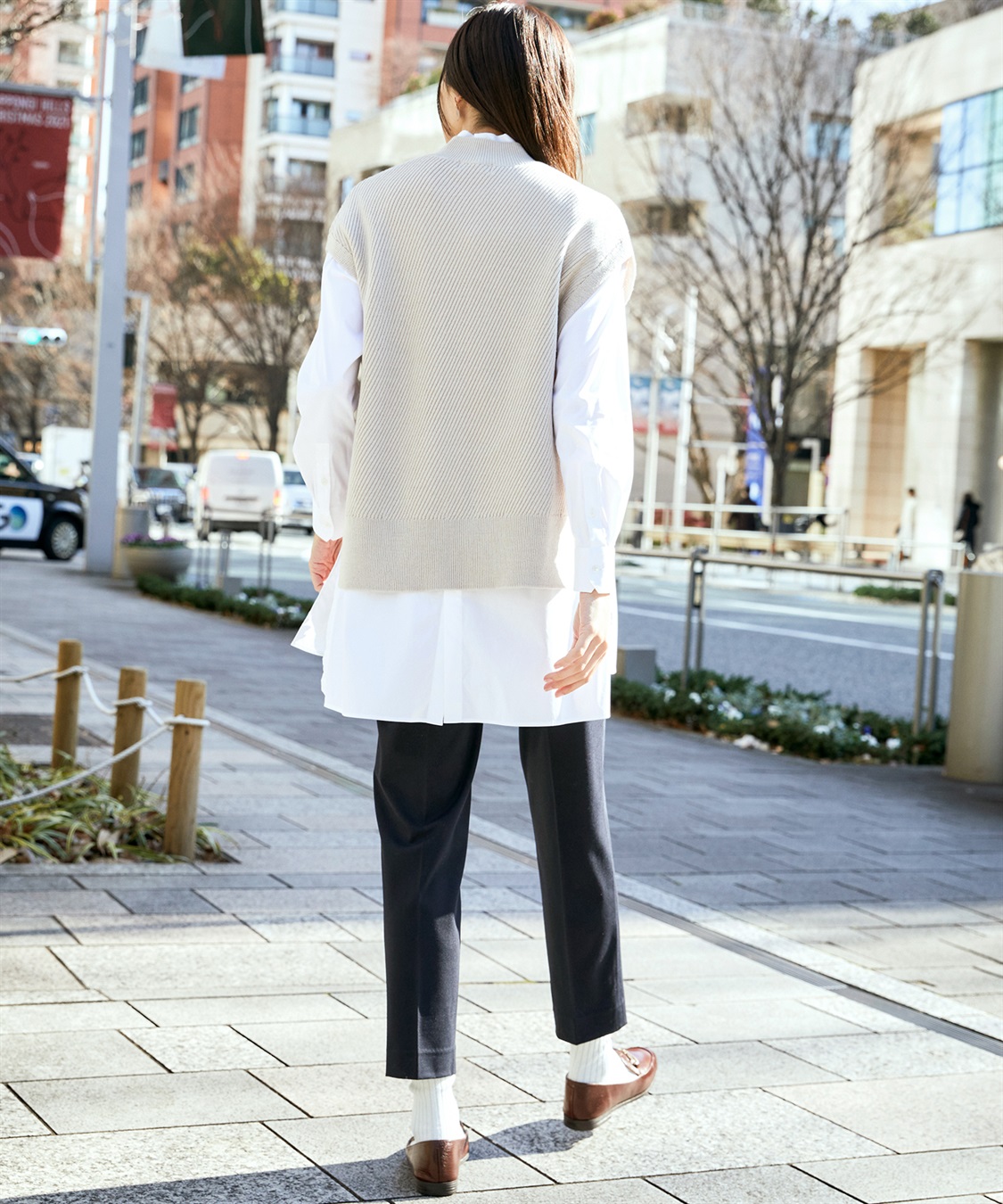 A/C DESIGN BY ALPHA CUBIC アルファブリックライトテーパードパンツ_sub_16