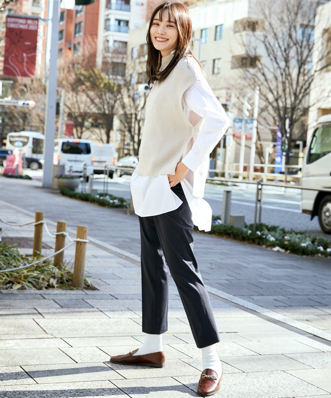 A/C DESIGN BY ALPHA CUBIC アルファブリックライトテーパードパンツ_sub_17