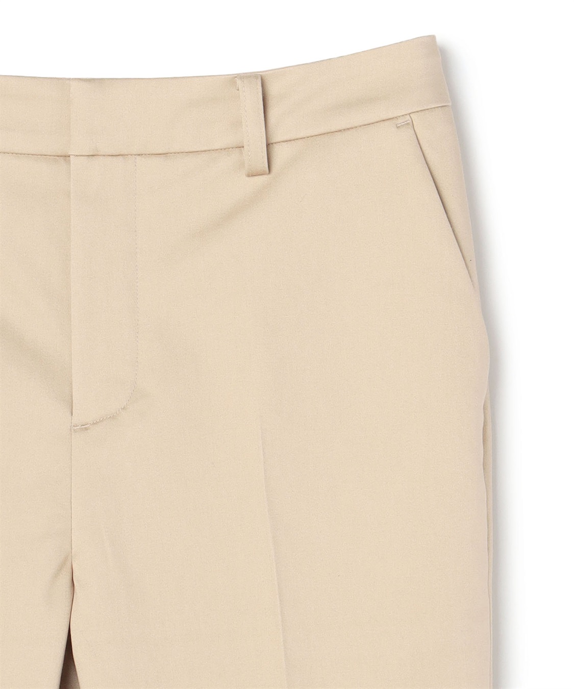 A/C DESIGN BY ALPHA CUBIC コットンサテンストレッチテーパードパンツ73㎝丈_sub_5