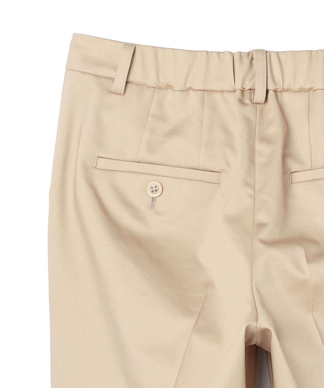 A/C DESIGN BY ALPHA CUBIC コットンサテンストレッチテーパードパンツ73㎝丈_sub_6