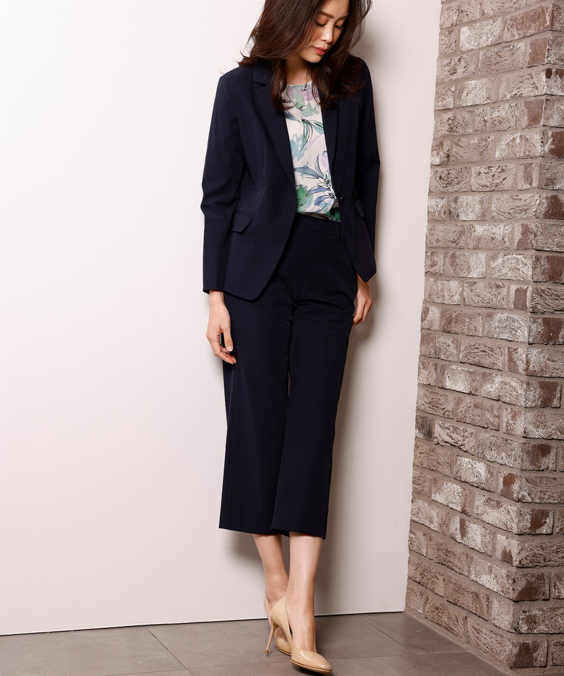 A/C DESIGN BY ALPHA CUBIC 【セットアップ】プレミアム機能付きナイロンストレッチワイドパンツ_sub_10