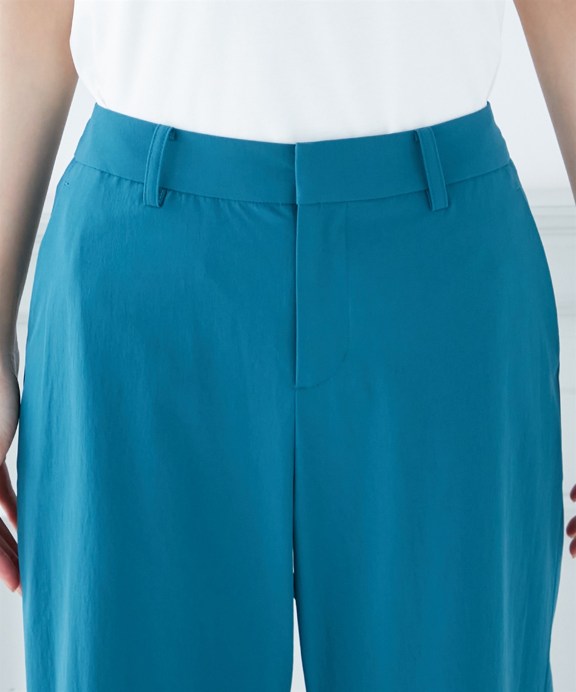 A/C DESIGN BY ALPHA CUBIC 【接触冷感】ストレッチセミワイドパンツ_sub_4