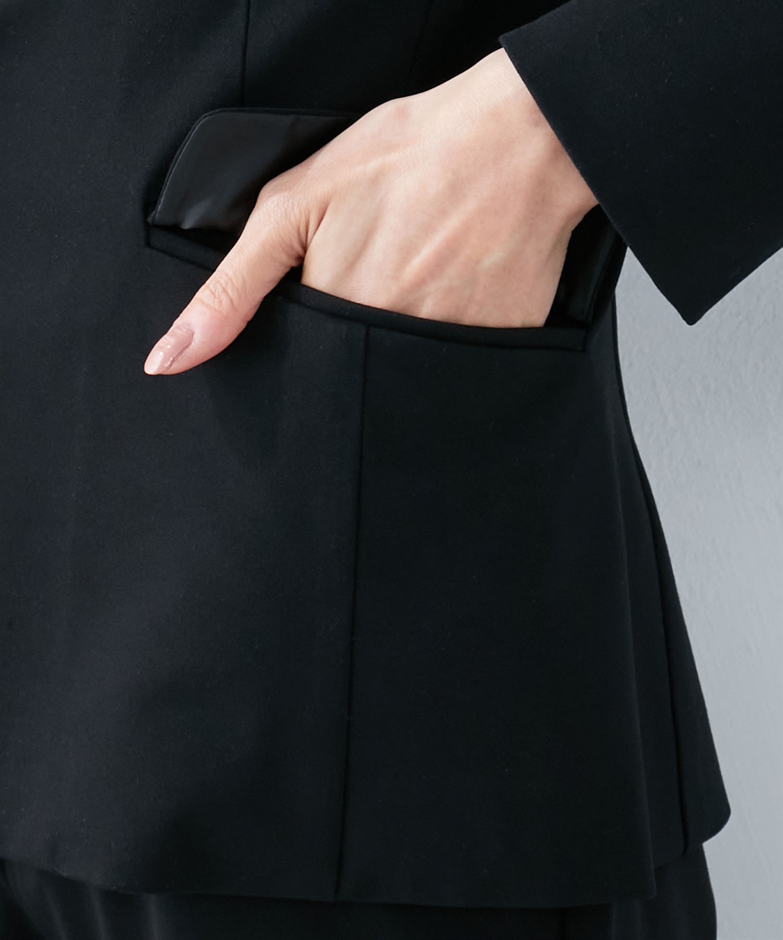 A/C DESIGN BY ALPHA CUBIC アルファブリックライトテーラードジャケット_sub_9