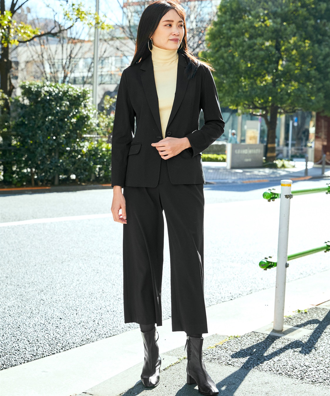 A/C DESIGN BY ALPHA CUBIC アルファブリックライトテーラードジャケット_sub_19