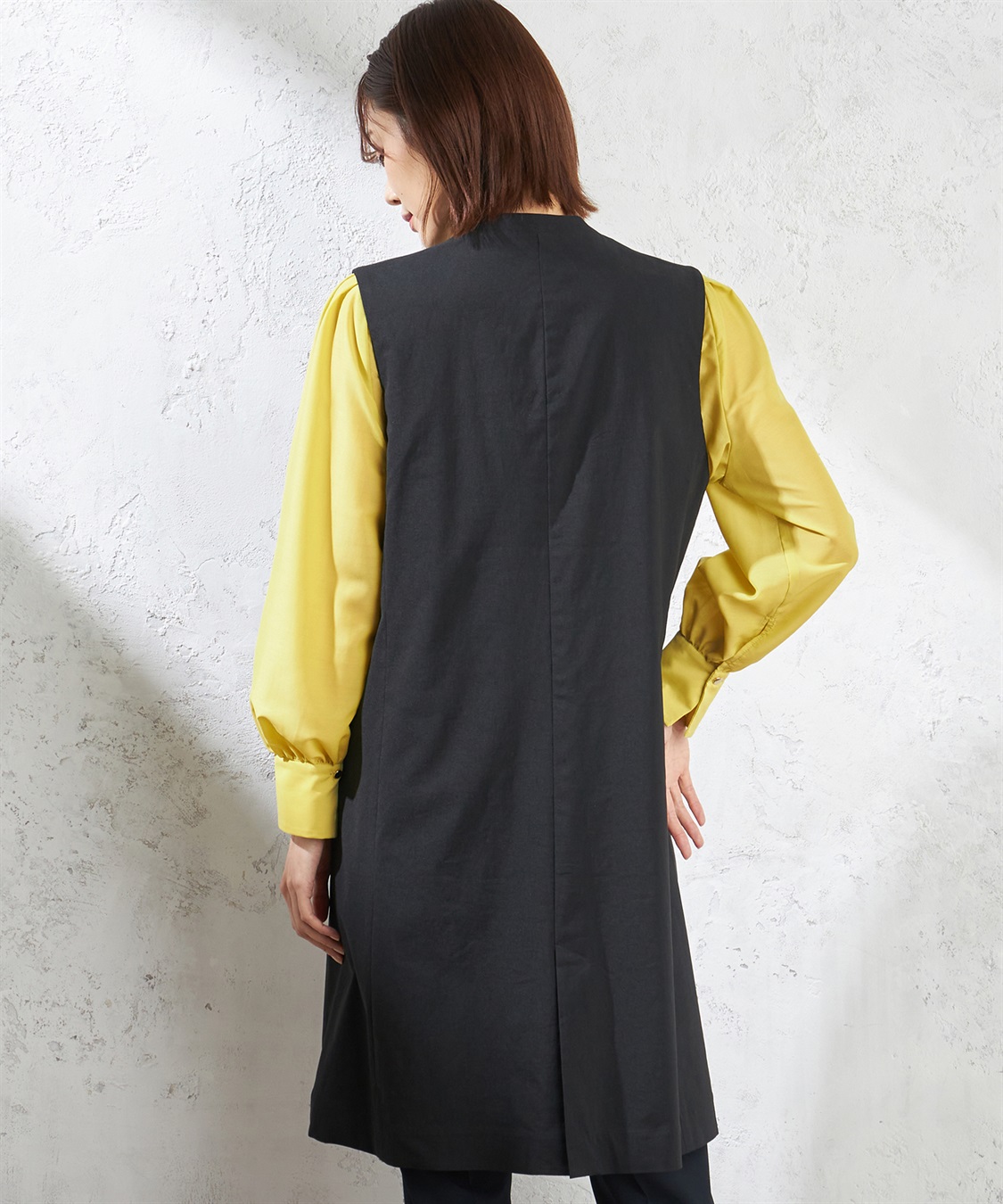 A/C DESIGN BY ALPHA CUBIC ロングジレジャケット_sub_3