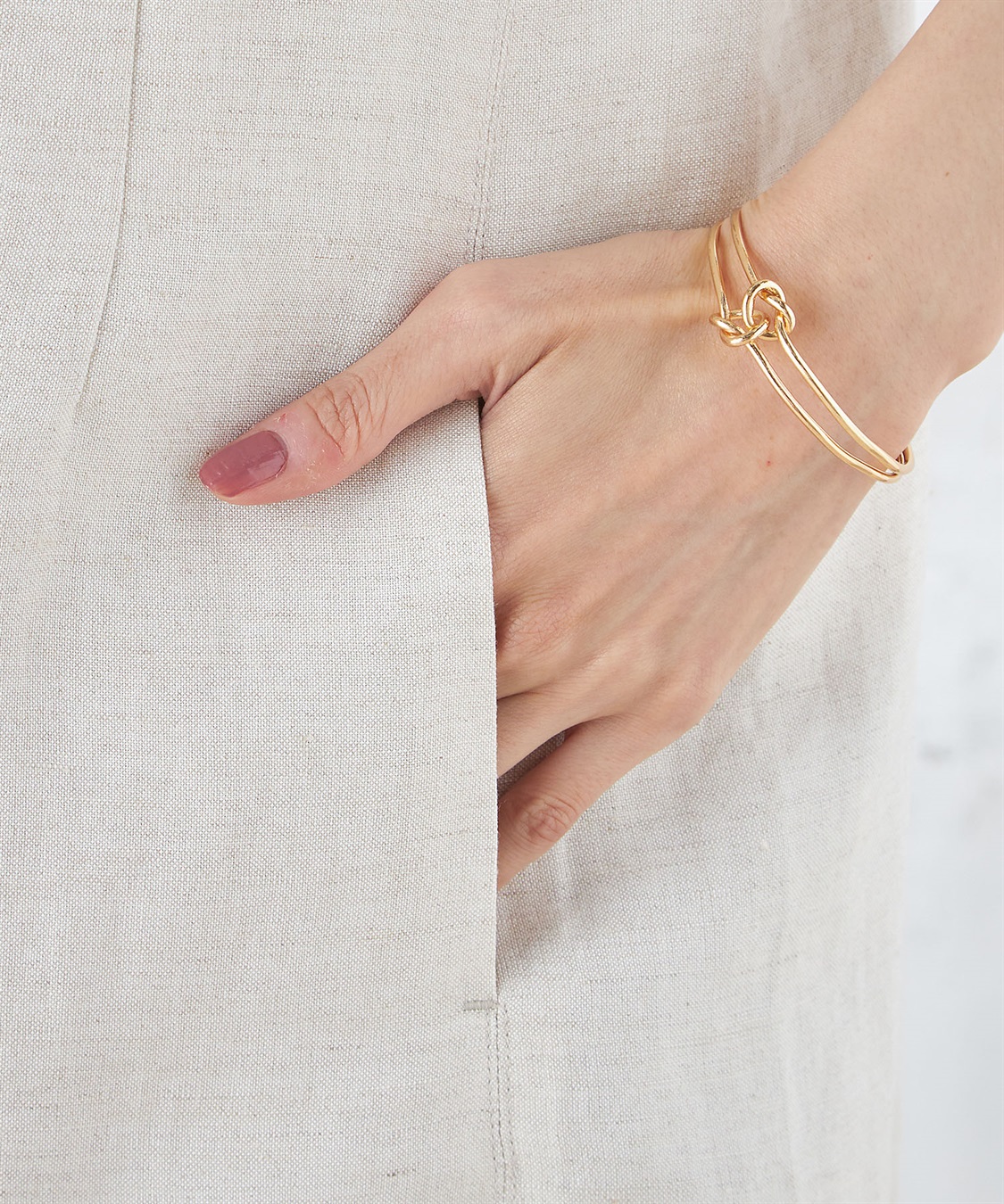 A/C DESIGN BY ALPHA CUBIC リネンブレンドジレジャケット_sub_7