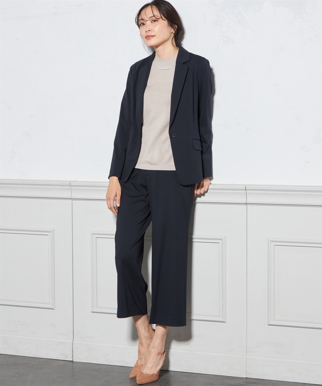 A/C DESIGN BY ALPHA CUBIC 【アルファブリック】ライトテーラードジャケット_sub_17