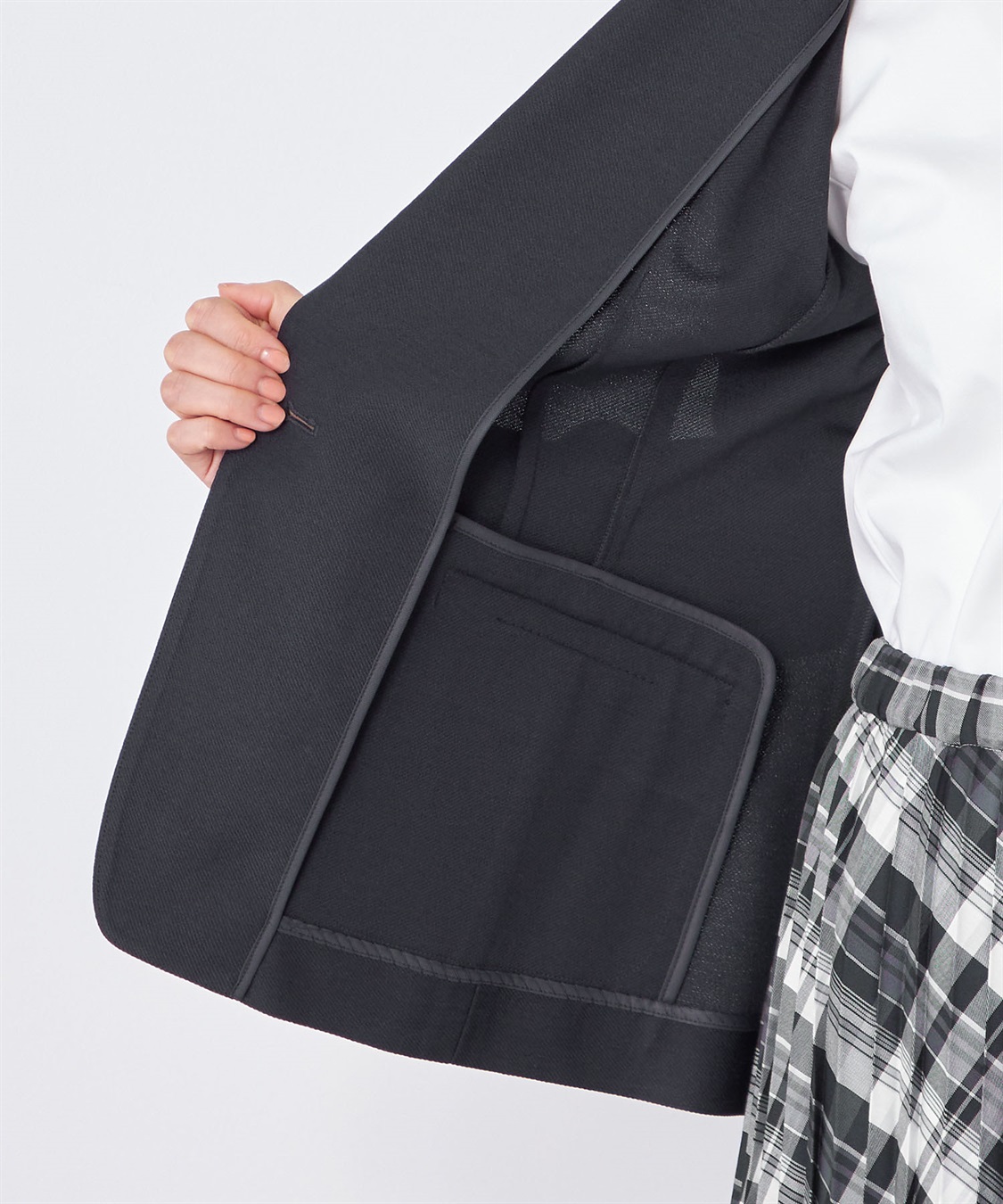 A/C DESIGN BY ALPHA CUBIC ラミージャージジャケット_sub_7