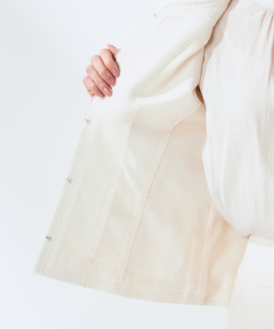 A/C DESIGN BY ALPHA CUBIC ツイードジャケット_sub_9