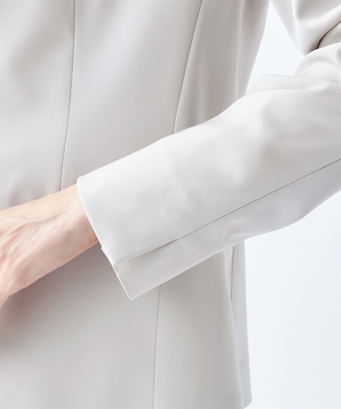 A/C DESIGN BY ALPHA CUBIC 【セットアップ対応】NOIE(R)ノイエノーカラージャケット_sub_5