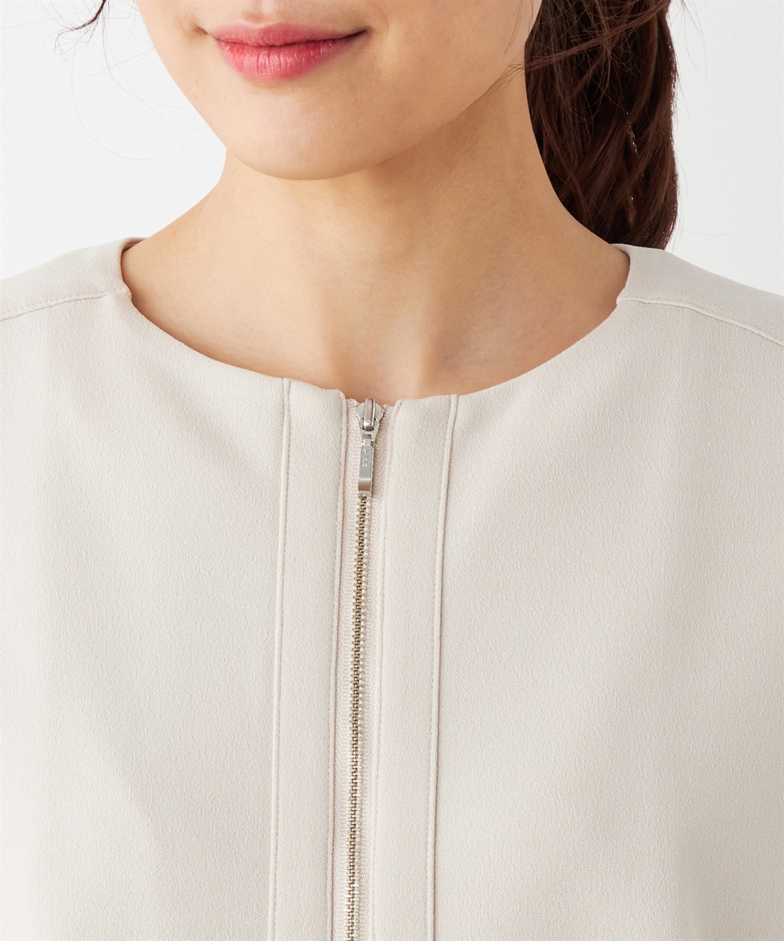 A/C DESIGN BY ALPHA CUBIC ノーカラーブルゾン_sub_6