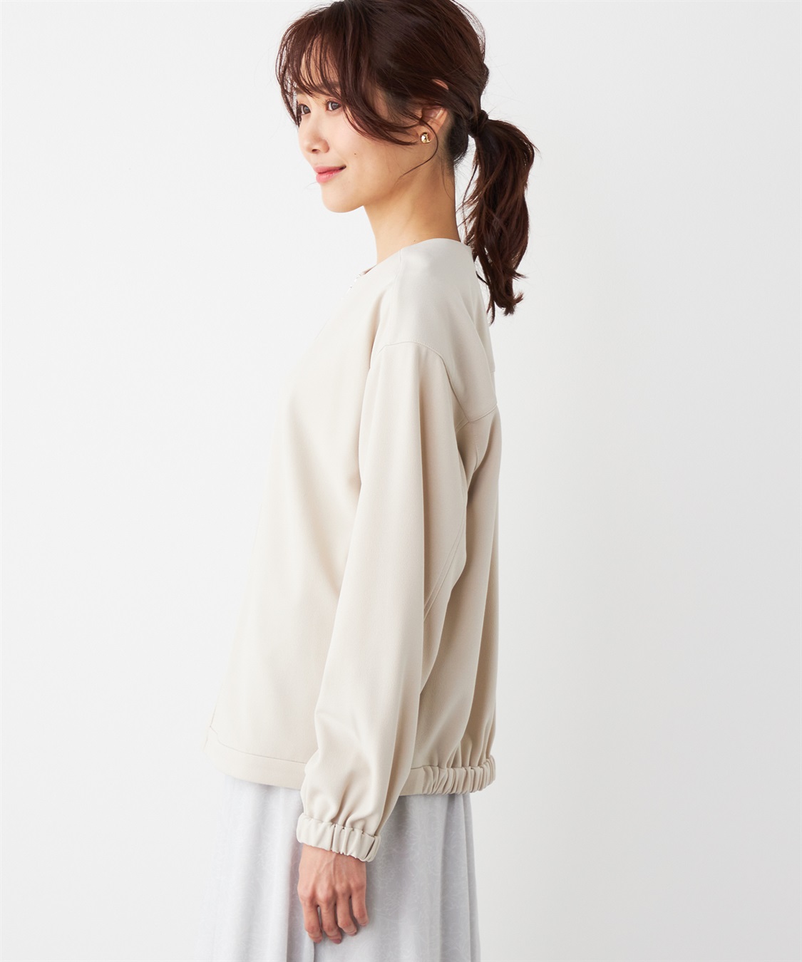 A/C DESIGN BY ALPHA CUBIC ノーカラーブルゾン_sub_13