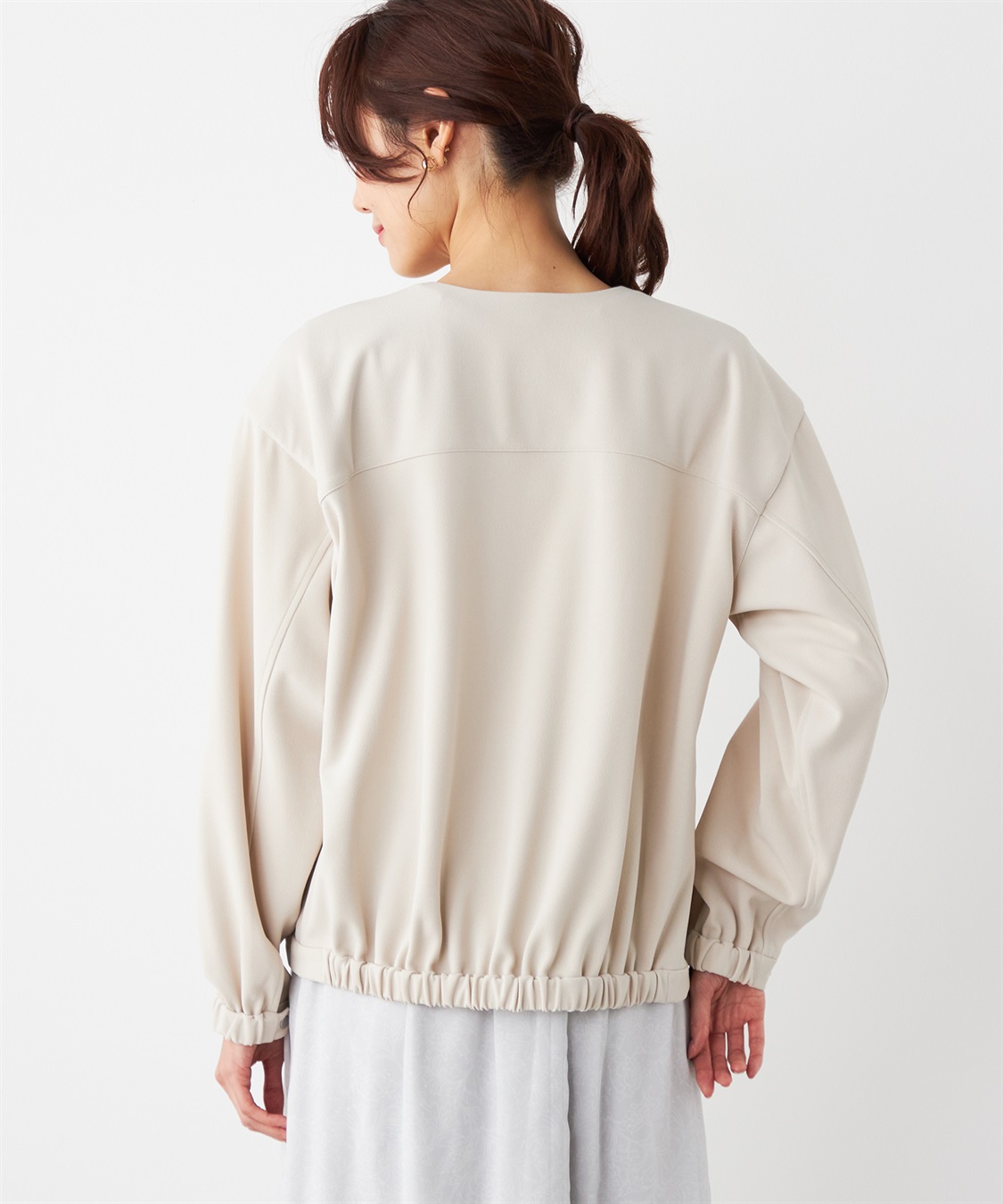 A/C DESIGN BY ALPHA CUBIC ノーカラーブルゾン_sub_14