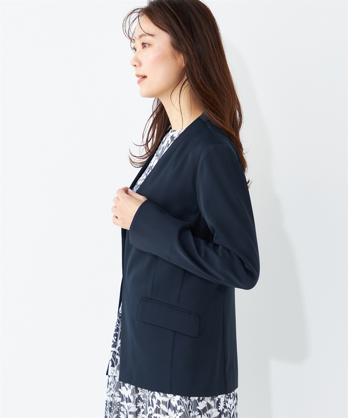 A/C DESIGN BY ALPHA CUBIC 【はっ水】バックサテンジャケット_sub_1