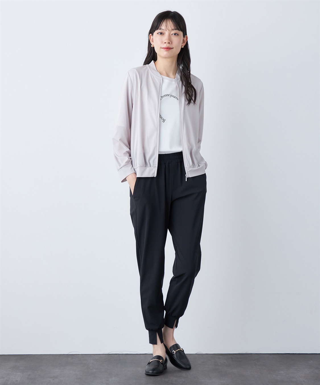 シアーブルゾン A/C DESIGN BY ALPHA CUBIC｜クロスプラス公式通販サイト