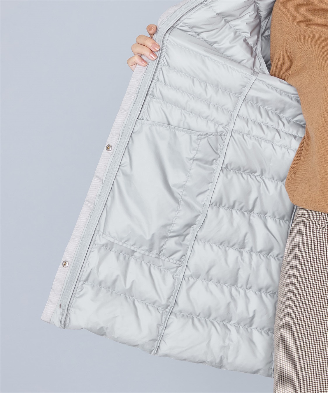 A/C DESIGN BY ALPHA CUBIC ライトダウンロングコート_sub_14