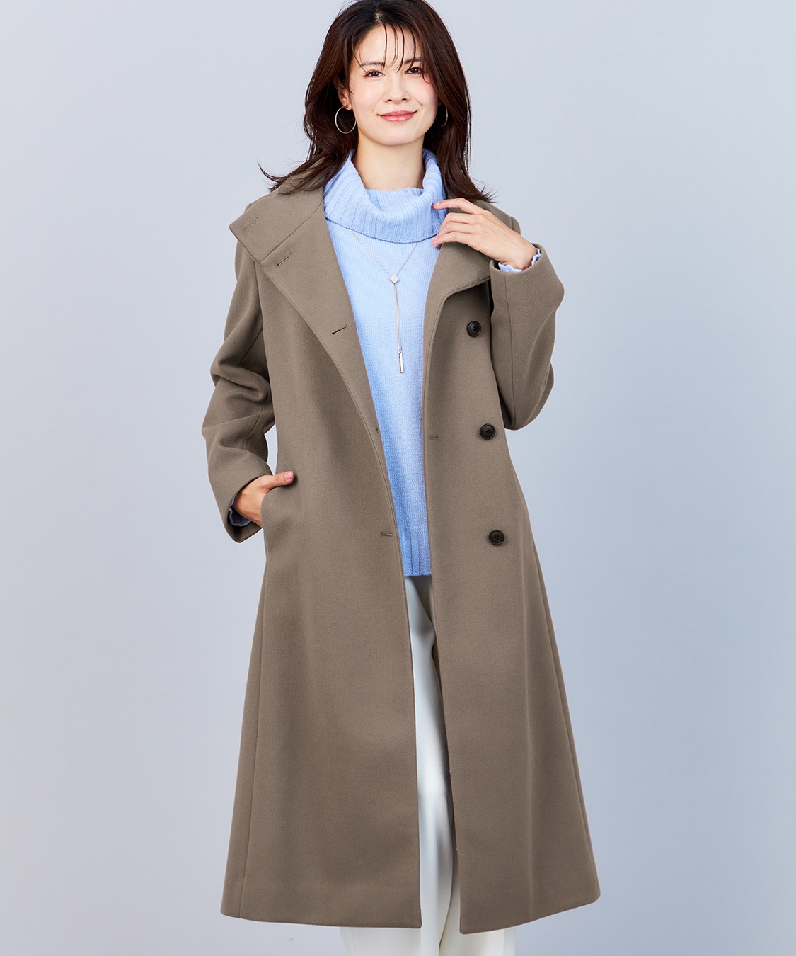 A/C DESIGN BY ALPHA CUBIC スタンドカラーコート_sub_9