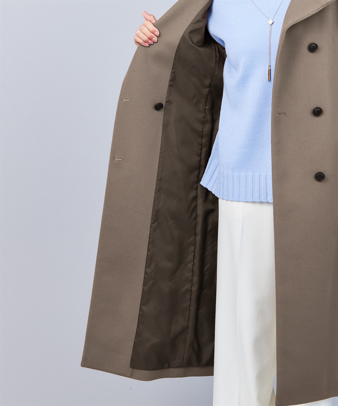 A/C DESIGN BY ALPHA CUBIC スタンドカラーコート_sub_14