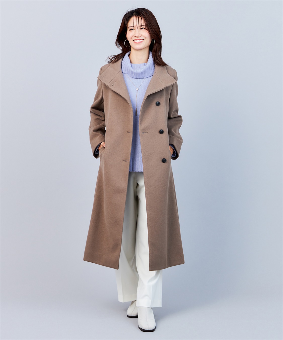 A/C DESIGN BY ALPHA CUBIC スタンドカラーコート_sub_19