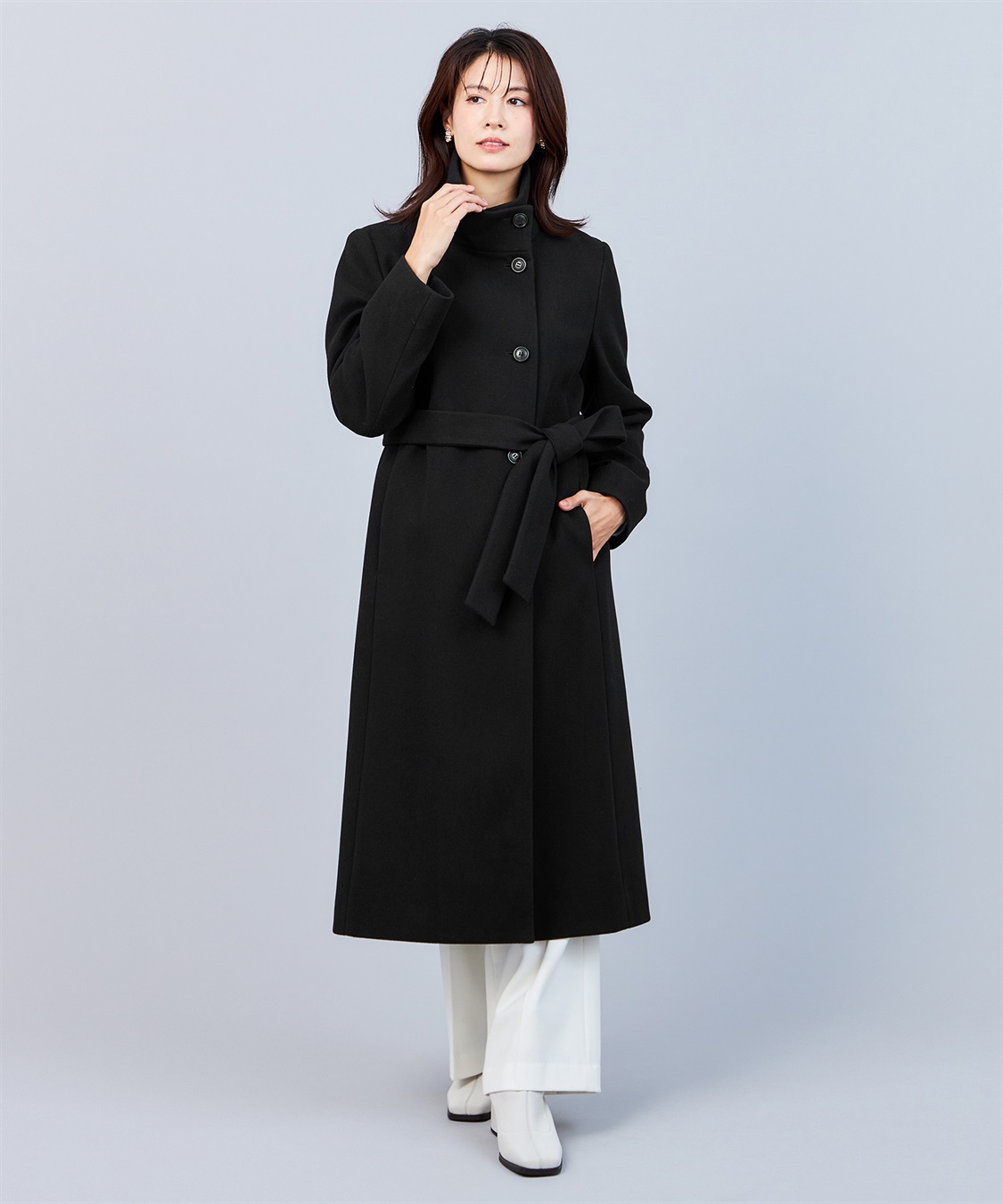 A/C DESIGN BY ALPHA CUBIC スタンドカラーコート_sub_27