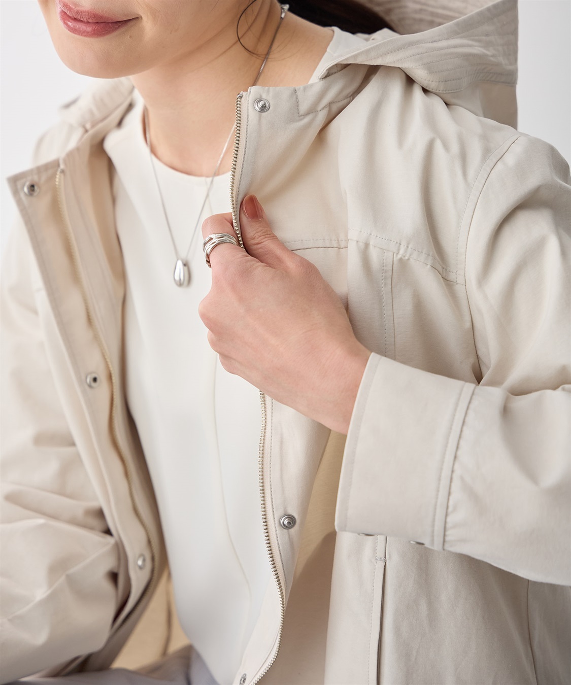 A/C DESIGN BY ALPHA CUBIC 【はっ水・防花粉】マウンテンパーカー_sub_12