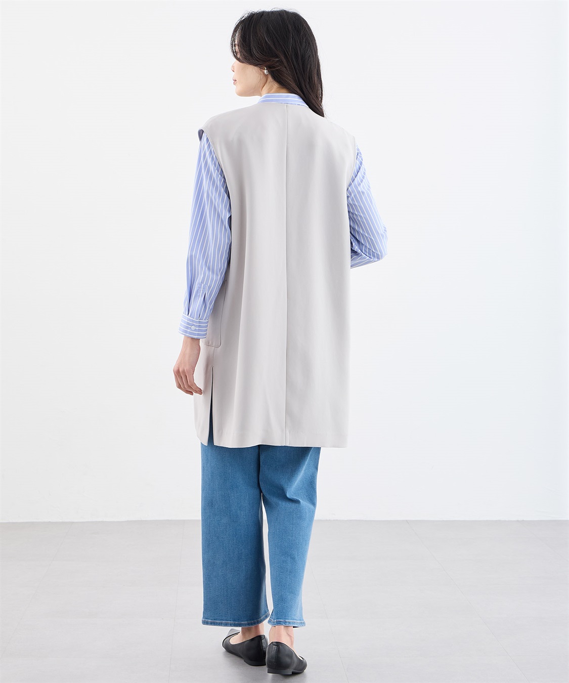 A/C DESIGN BY ALPHA CUBIC ストレッチジレジャケット【美モーションシリーズ】_sub_11