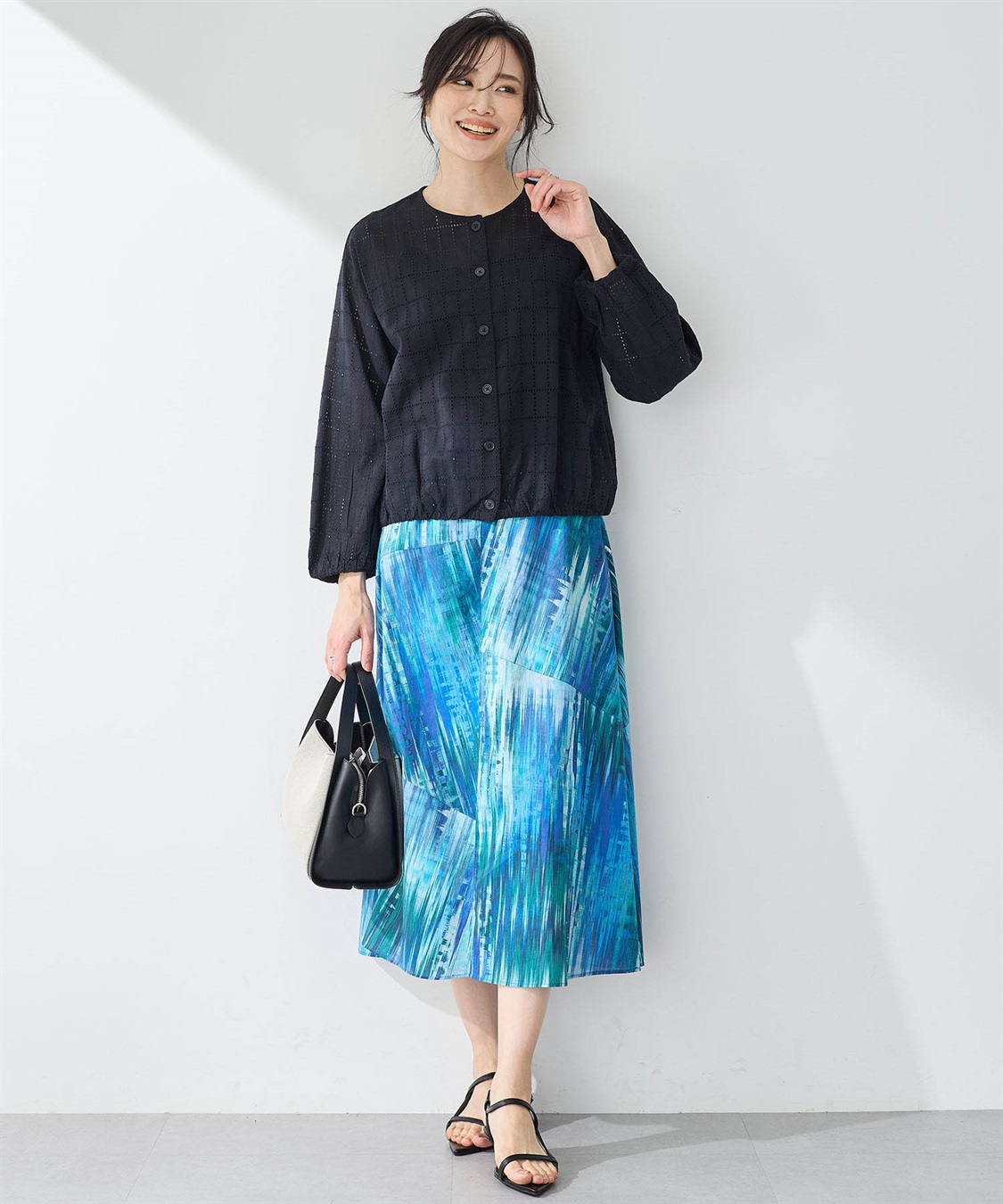 A/C DESIGN BY ALPHA CUBIC スクエア刺しゅうブルゾン_sub_8