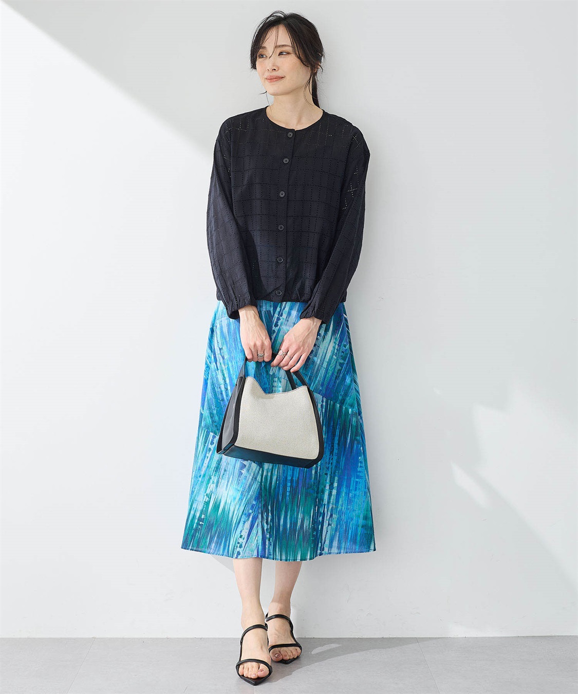 A/C DESIGN BY ALPHA CUBIC スクエア刺しゅうブルゾン_sub_9