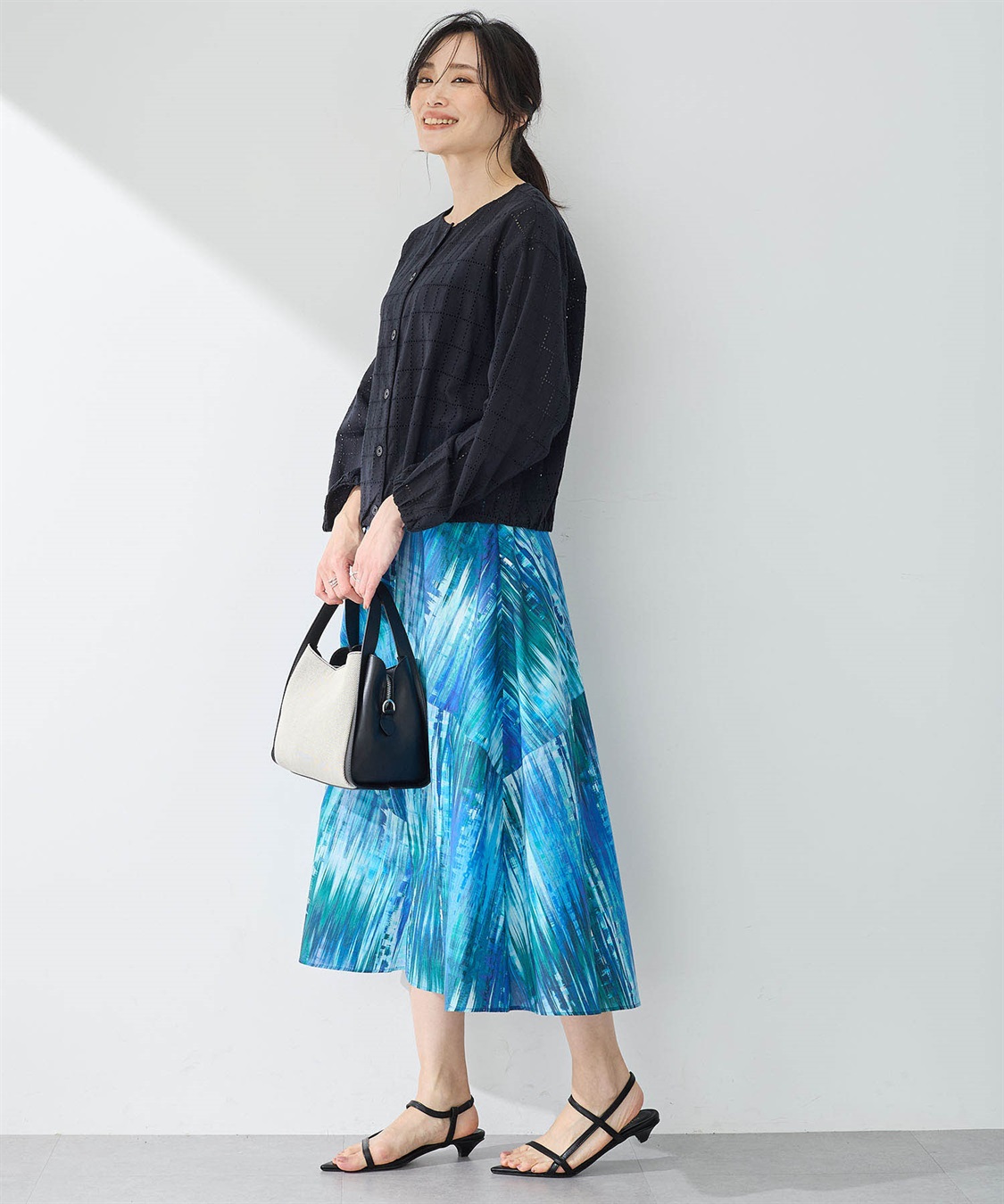 A/C DESIGN BY ALPHA CUBIC スクエア刺しゅうブルゾン_sub_10