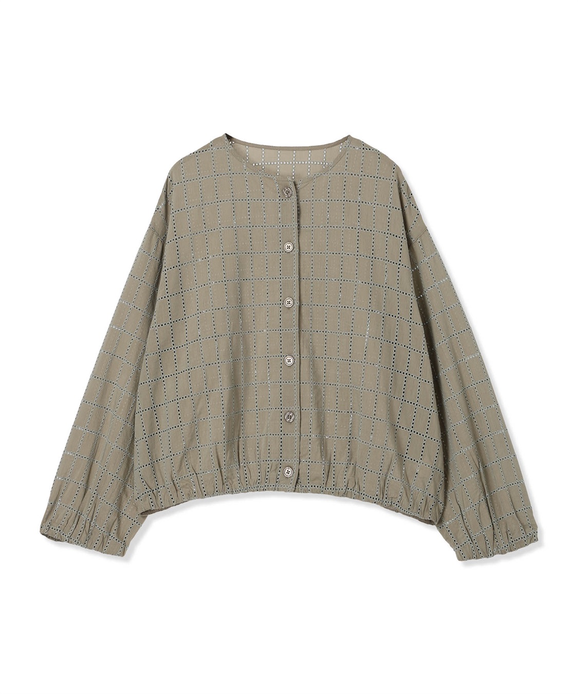 A/C DESIGN BY ALPHA CUBIC スクエア刺しゅうブルゾン_sub_19