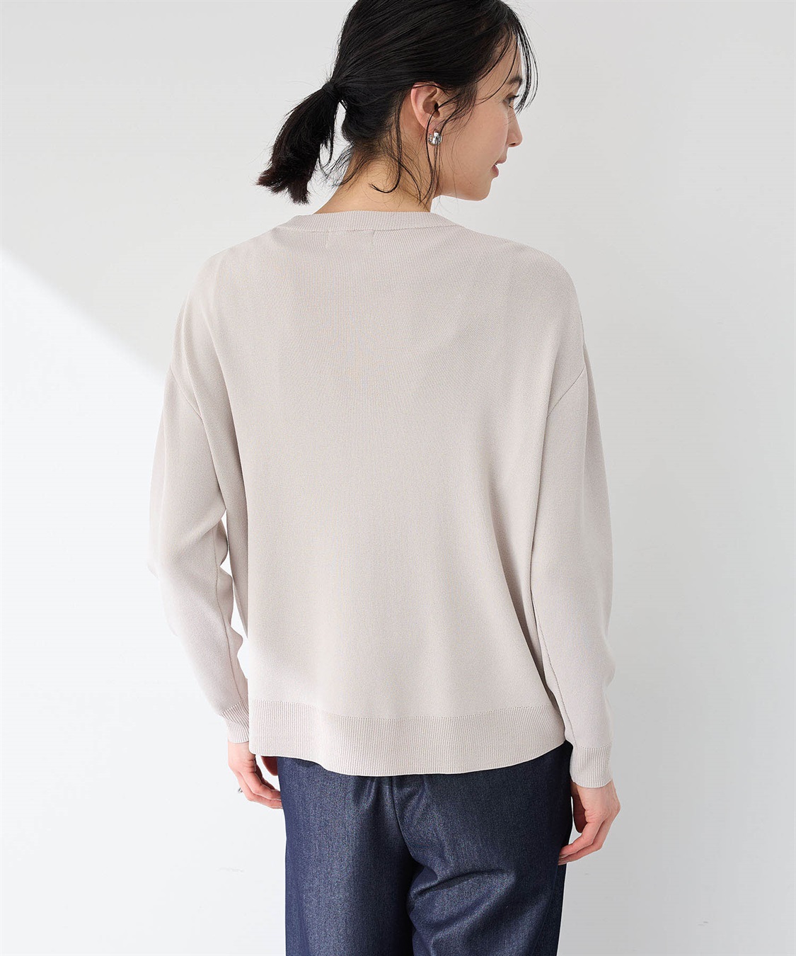 A/C DESIGN BY ALPHA CUBIC ニットブルゾン【洗える】_sub_8