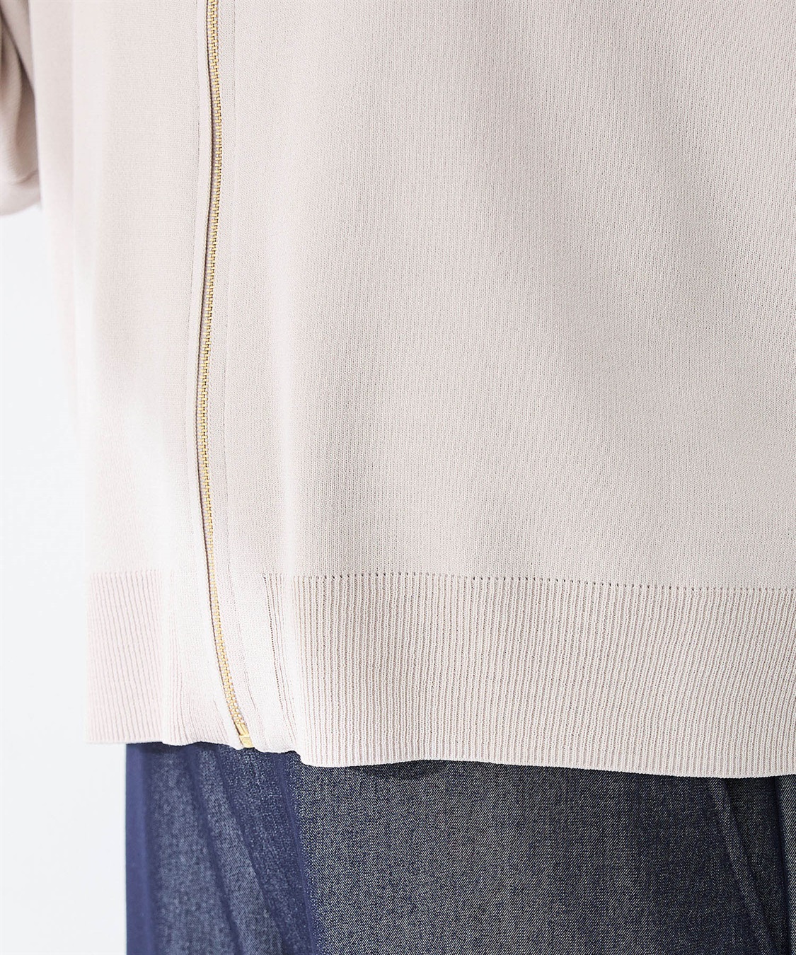 A/C DESIGN BY ALPHA CUBIC ニットブルゾン【洗える】_sub_12